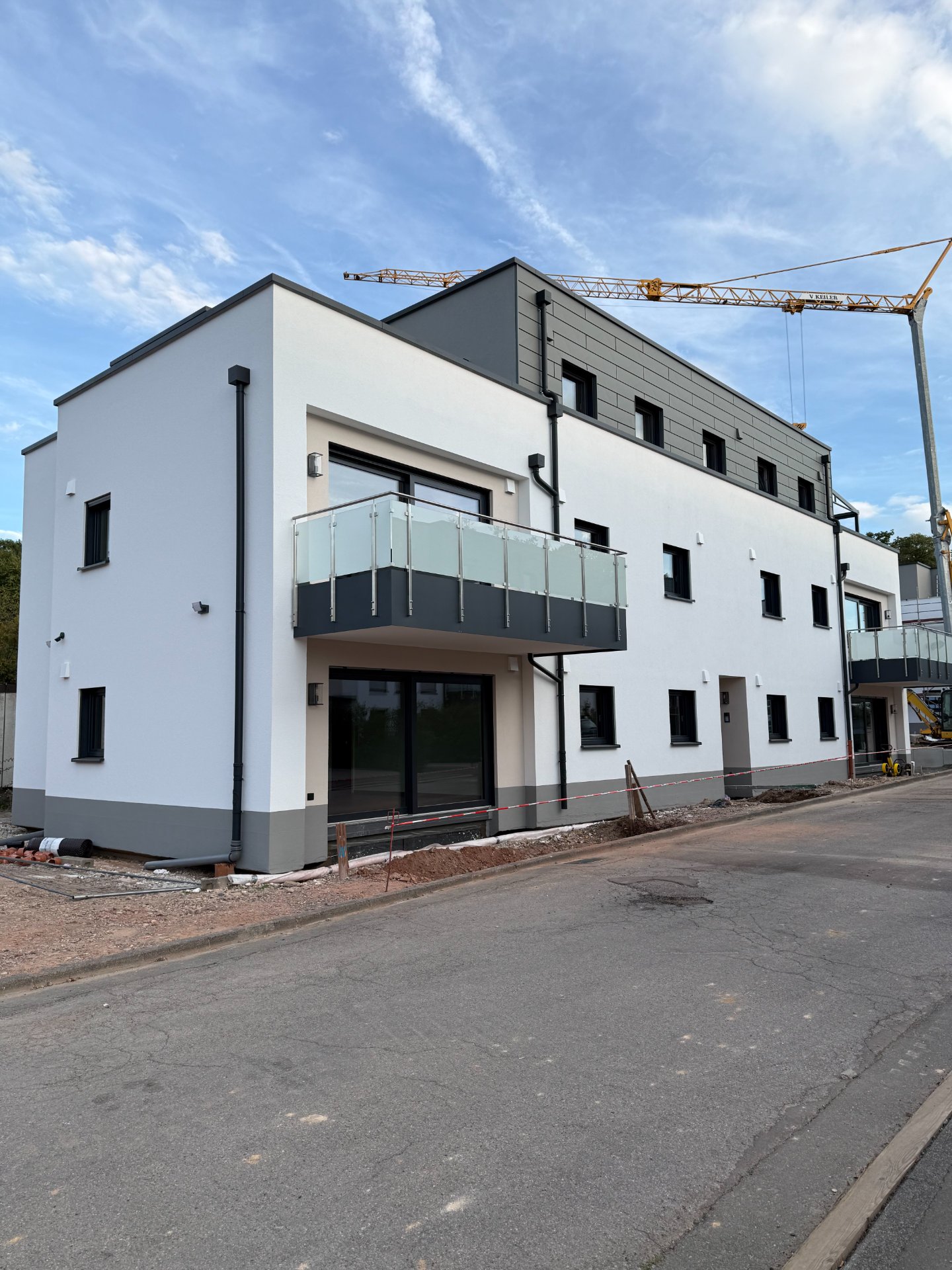 Baufortschritt Gebäude 3 – Status Außenansicht