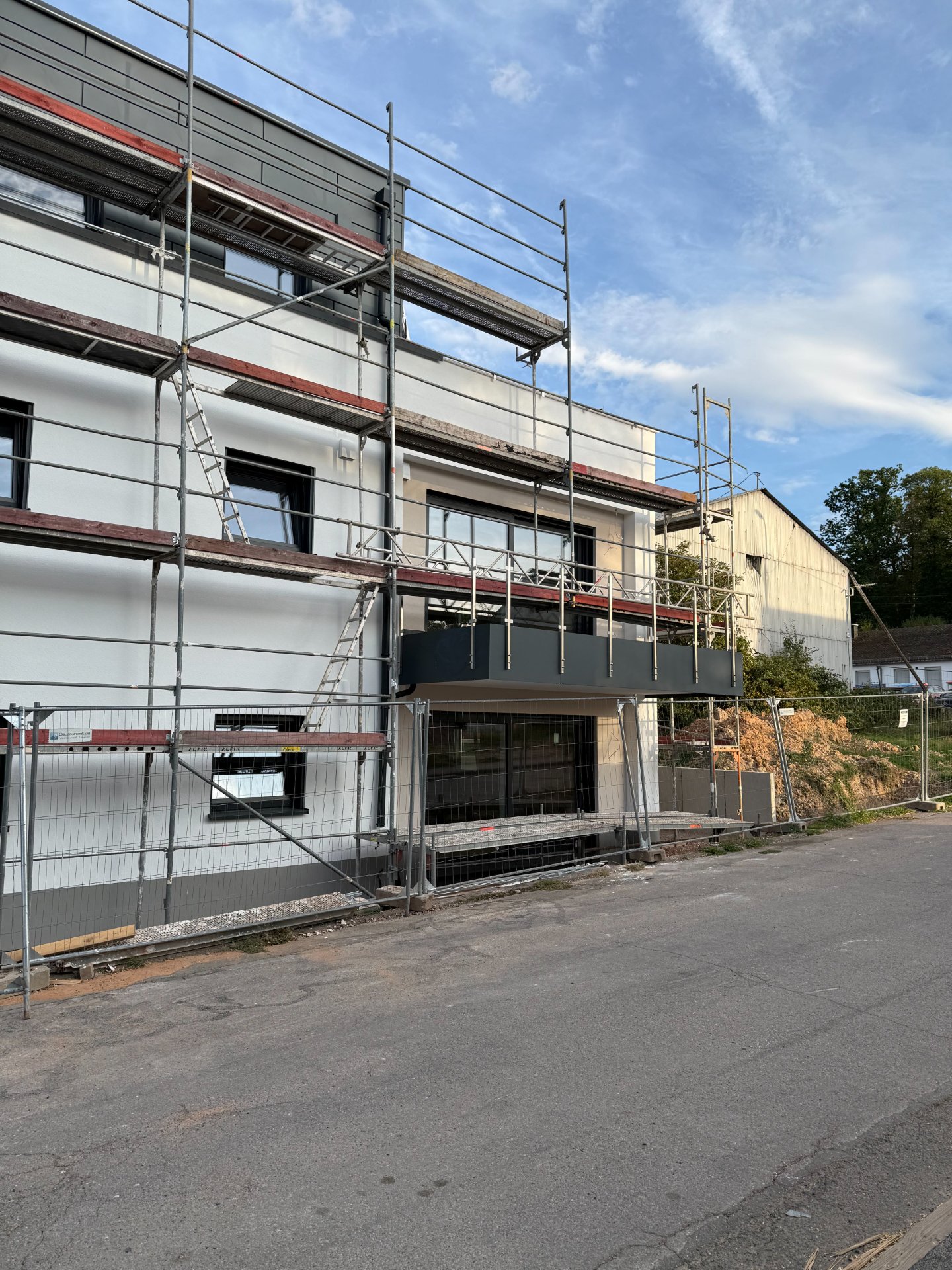 Baufortschritt Gebäude 4 – Status Außenansicht